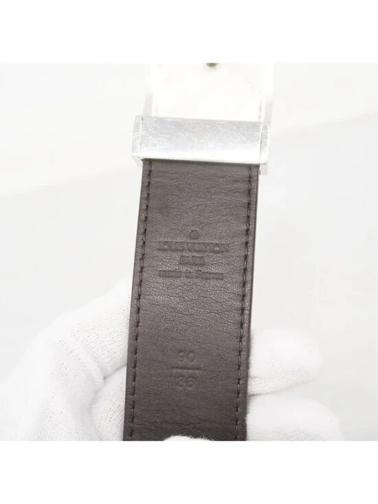 ★SOLD★ Louis Vuitton Belt Damier Ceinture Carre Ebene - Picture 2 of 9